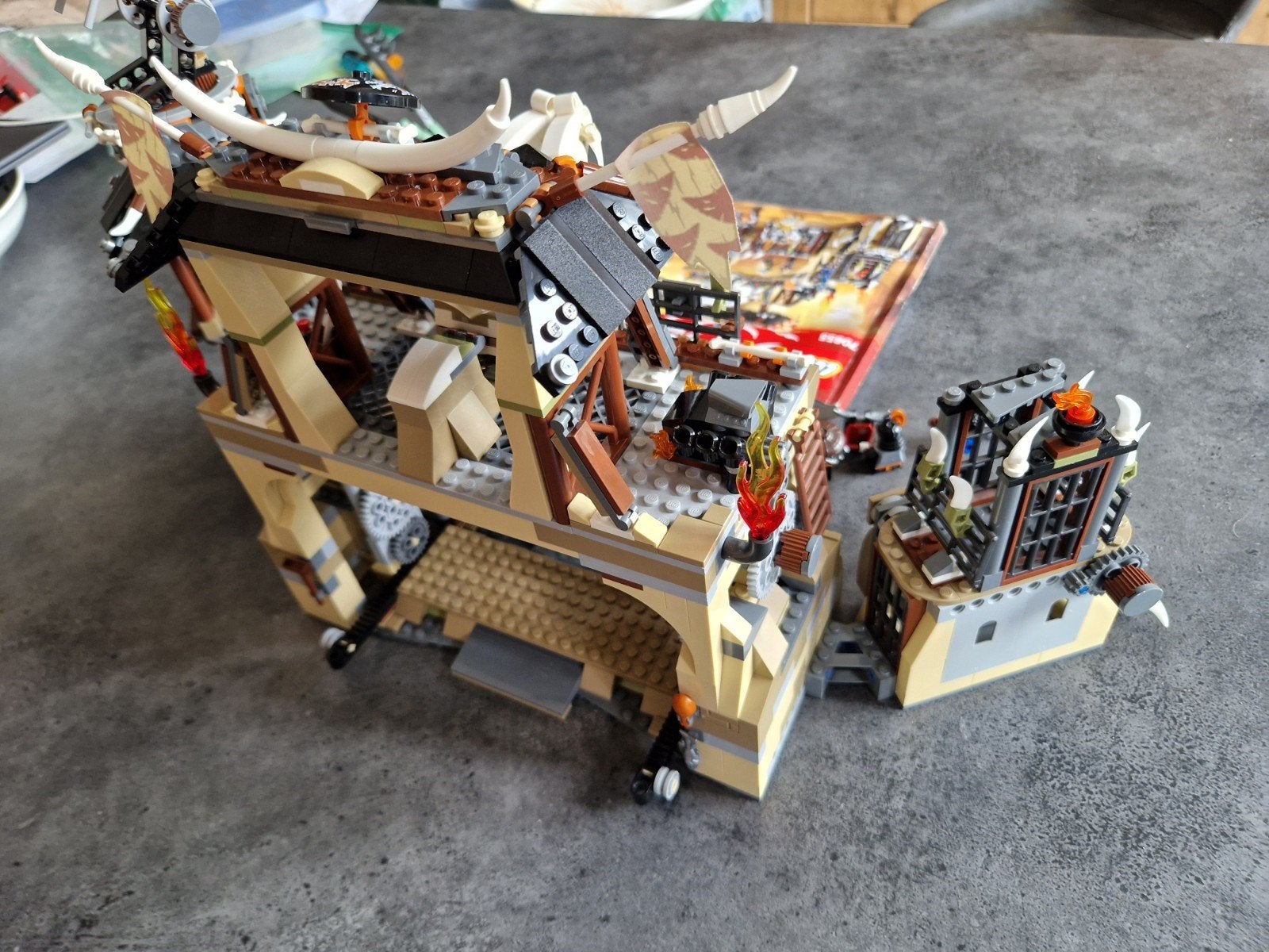 Lego Ninjago 70655 Drakenkuil - Compleet met minifiguren, Compleet, Gebruikt, Lego, Ophalen of Verzenden