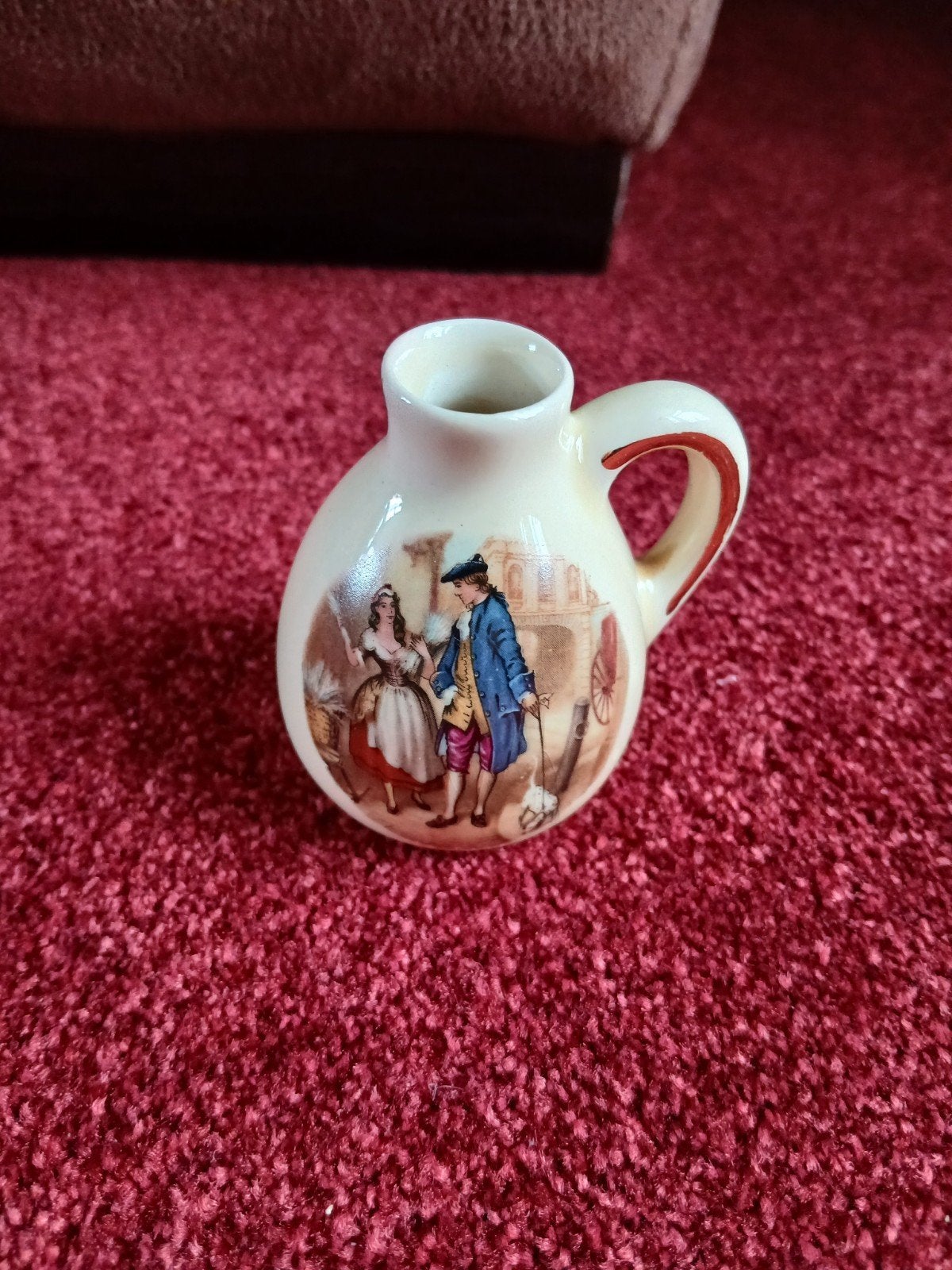 Vintage Aldees Devon Violets Mini Kruikje, Antiek en Kunst, Antiek | Vazen, Ophalen of Verzenden