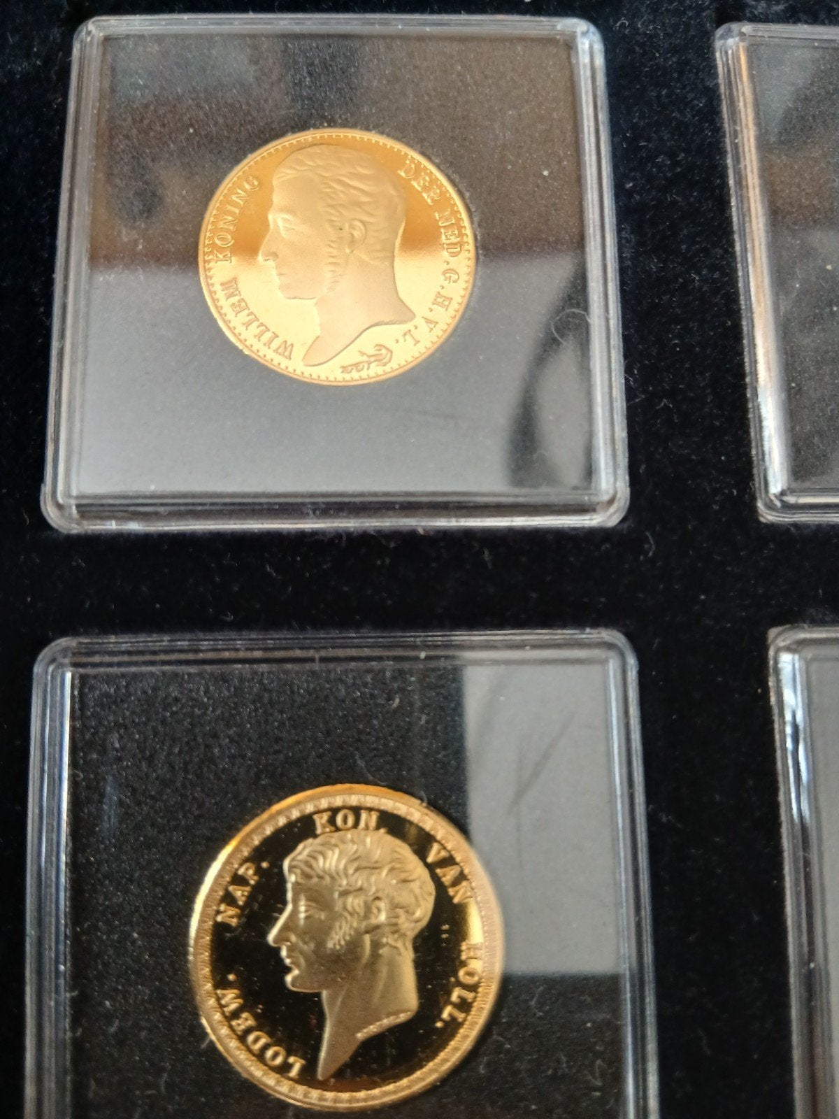 12 Replica Gouden Tientjes met Certificaten, Ophalen of Verzenden, Koningin Wilhelmina, 10 gulden
