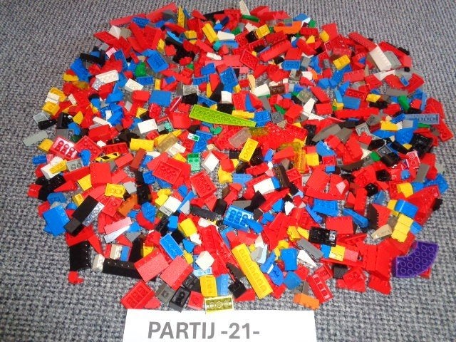 Partij 21=1000x Lego dakpannen