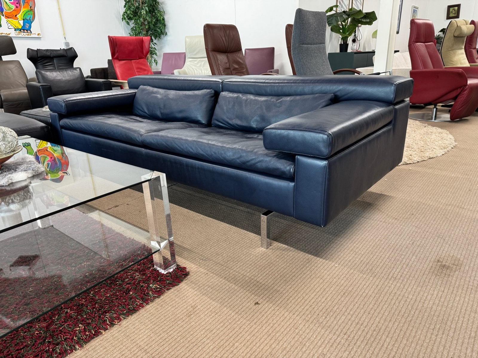 Jori Shiva Leren Bank - Tijdloos Design en Comfort, Jori, Driepersoons, Ophalen of Verzenden, Zo goed als nieuw