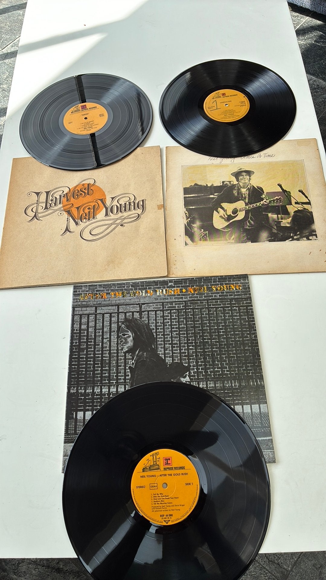 3 x Origineel Album Neil Young (3 x LP), Gebruikt, Ophalen of Verzenden, 12 inch, Poprock