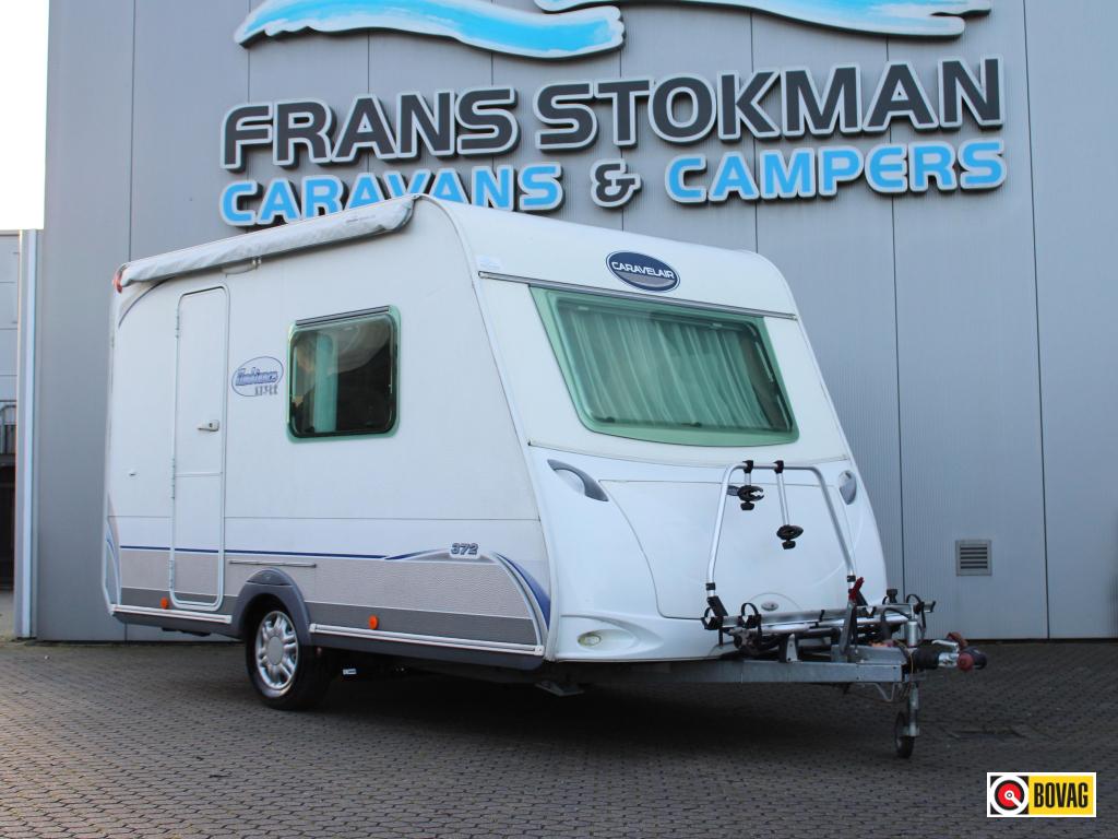 Caravelair Ambiance Style 372 Mover Voortent Luifel, Schokbreker, Tot en met 2, Bedrijf, Treinzit