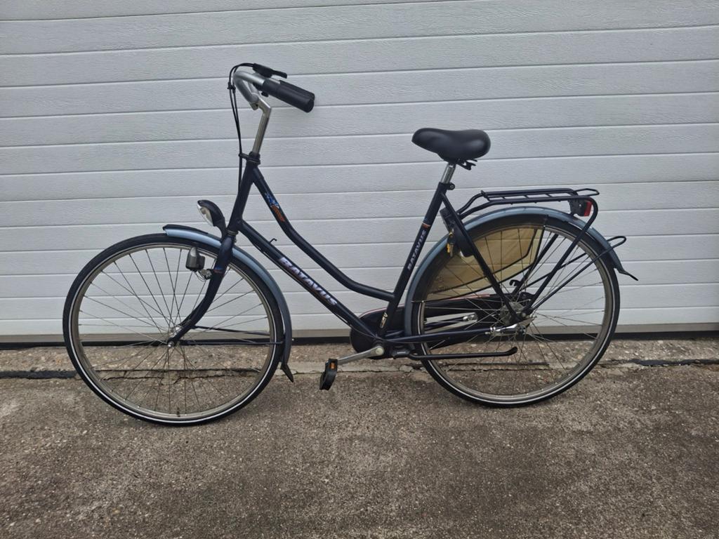 Batavus damesfiets inch 28 met versnellingen., Fietsen en Brommers, 56 cm of meer, Ophalen, Gebruikt, Versnellingen