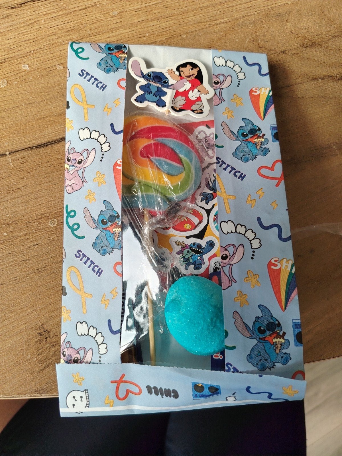 stitch traktatie, Hobby en Vrije tijd, Ophalen of Verzenden, Nieuw, Feestartikel, Verjaardag