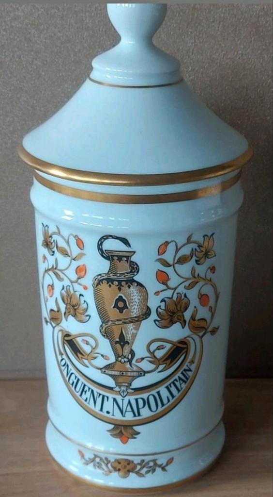 LIMOGES FRANCE  EXCLUSIVITE AU POT DE GALIEN *APOTHEKERS POT, Verzenden