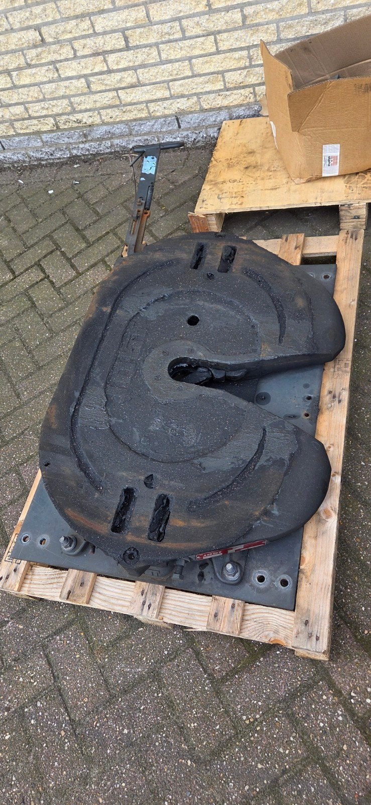 Jost koppelschotel JSK42, Ophalen, Minder dan 1 meter, Parasolvoet