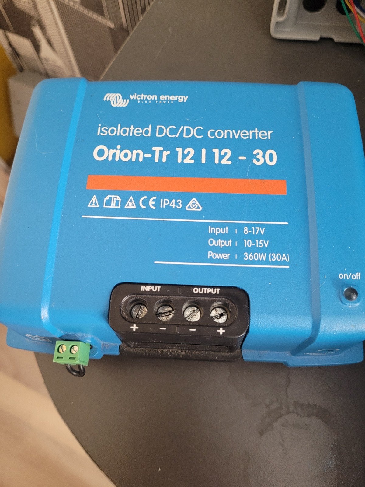 Victron orion-tr 12/12 - 30 (360W) isolated dc dc converter, Ophalen of Verzenden, Zo goed als nieuw, Overige typen