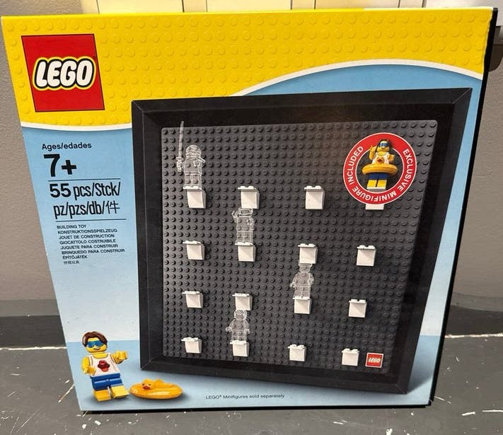 LEGO Minifigure Display Case - Nieuw in doos, Lego, Accessoire, Nieuw, Ophalen of Verzenden