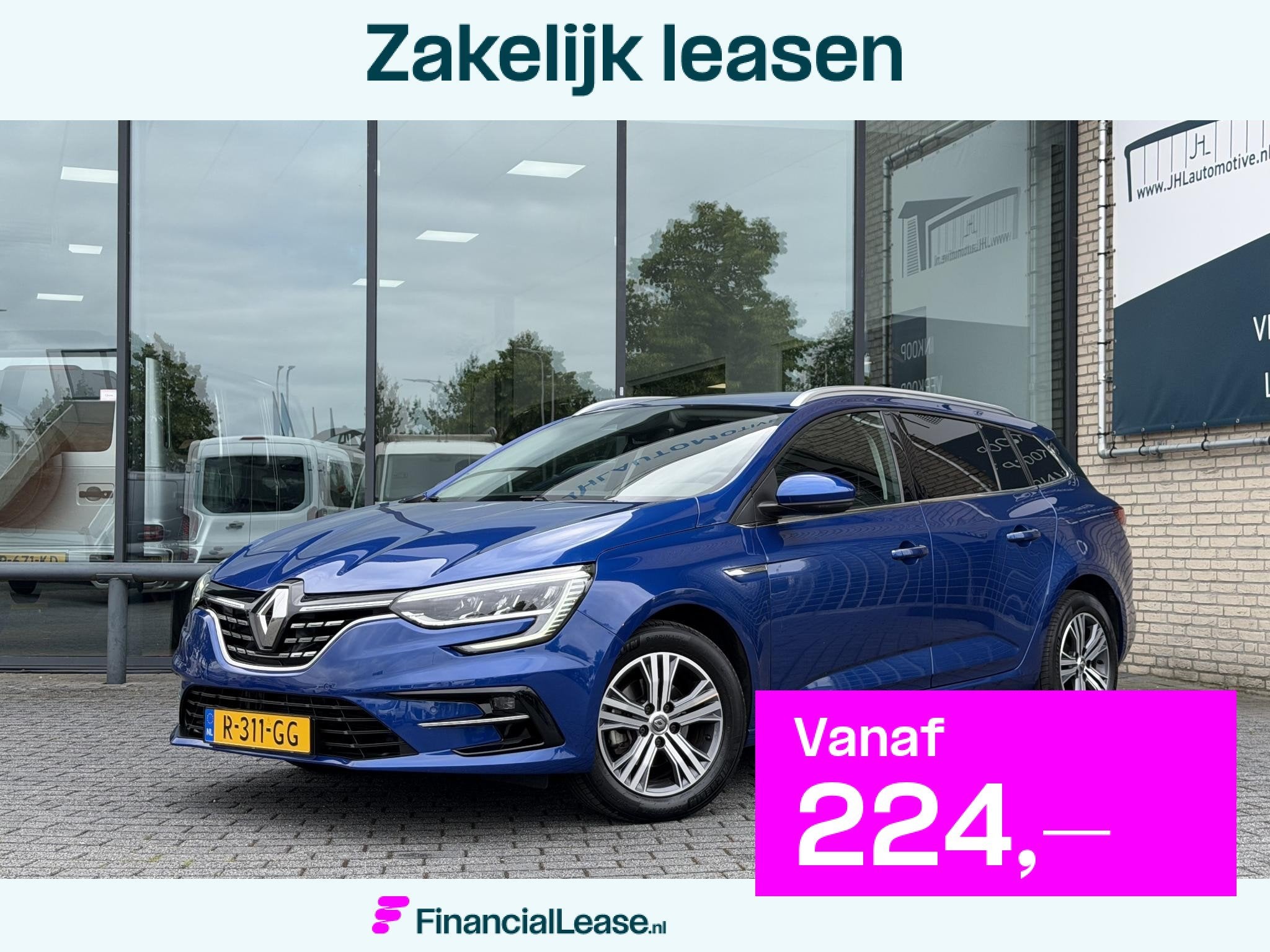 Renault Mégane Estate 1.3 TCe Intens*ECC*HAAK*CRUISE*CAM*LE, Stof, Gebruikt, Euro 6, 4 cilinders