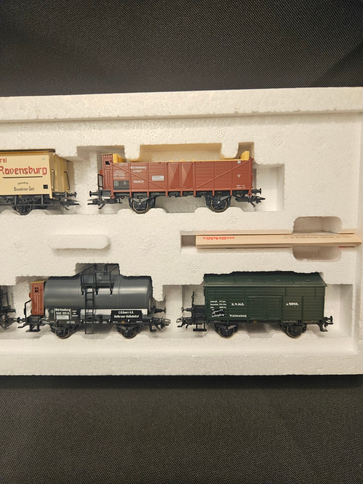 Märklin H0 Wagen-Set "Württemberg" 4510 - Nieuw in doos, Info@maerklin.de, Ophalen of Verzenden, Märklin GmbH, Märklin