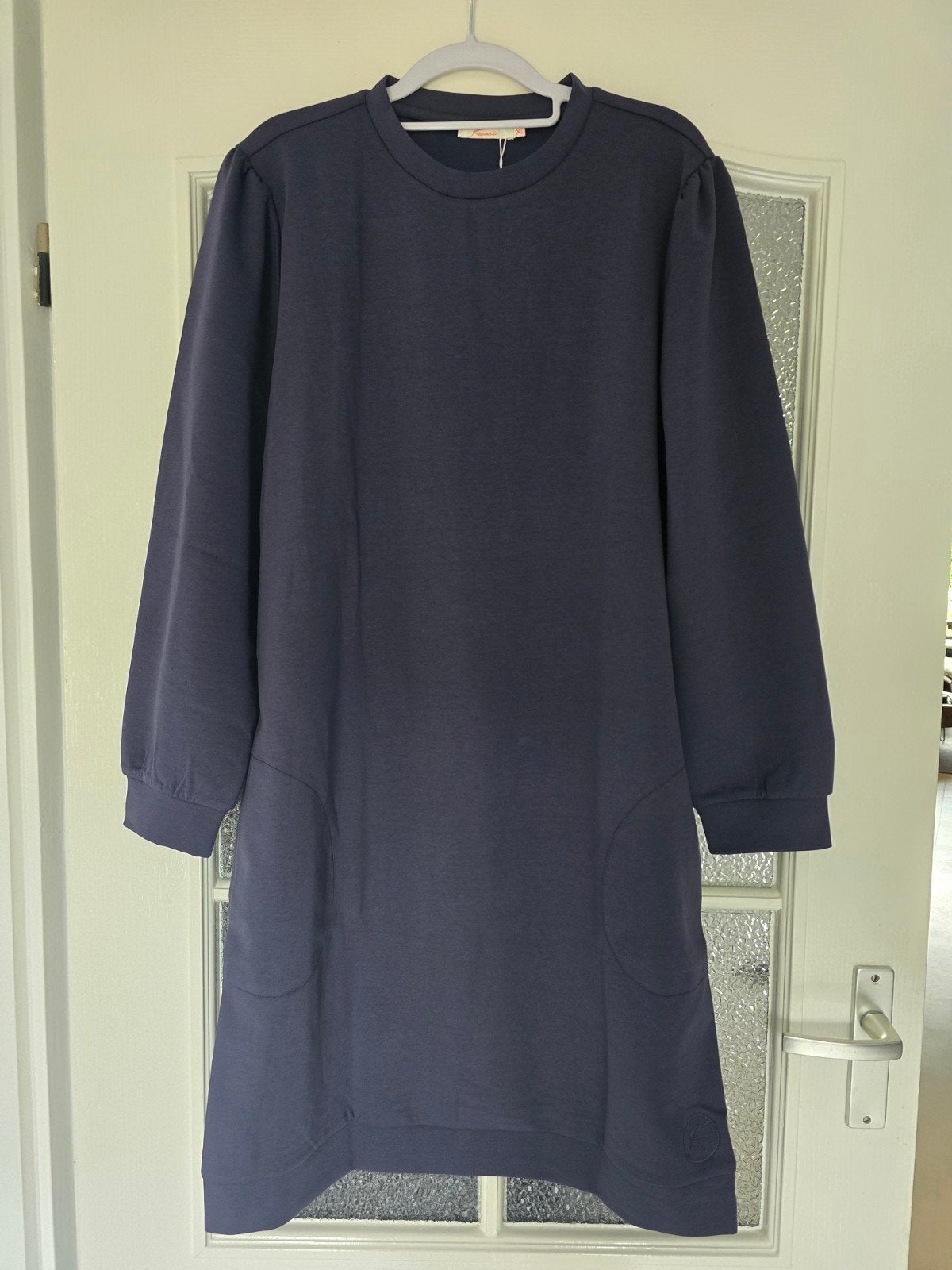 nieuw kesari jurk donkerblauw xl, Blauw, Maat 46/48 (XL) of groter, Nieuw, Ophalen of Verzenden