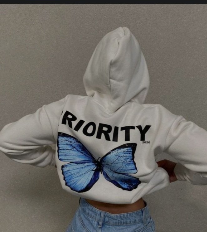 Priority vlinder vest (M), Maat 38/40 (M), Verzenden, Priority, Zo goed als nieuw