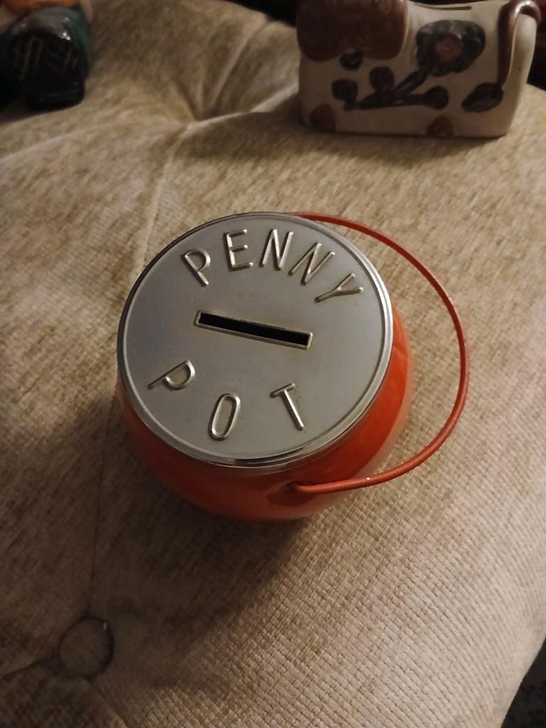 Vintage Penny pot, Ophalen of Verzenden