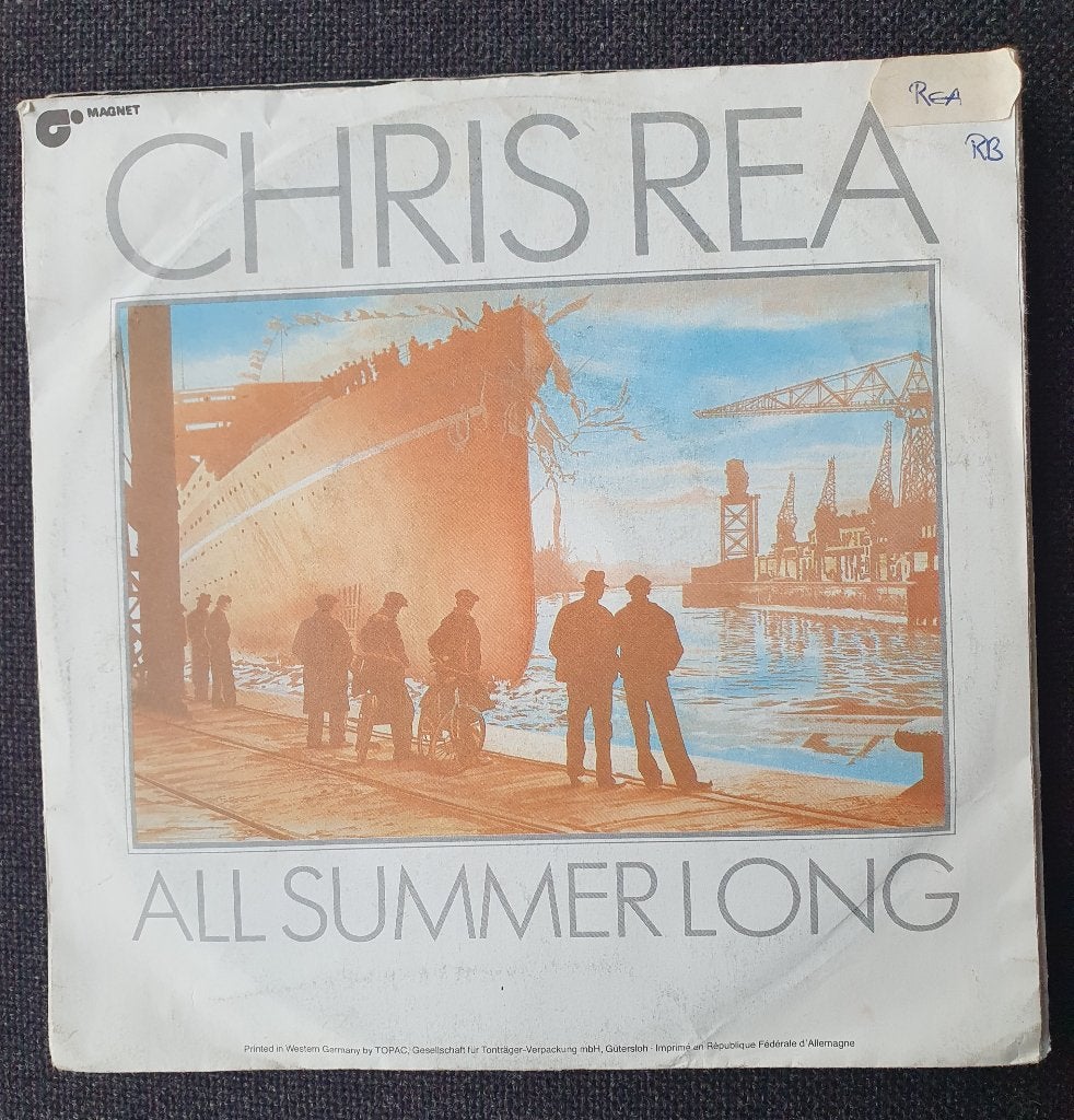 Chris Rea - All Summer Long, Gebruikt, 7 inch, Pop, Fotohoes