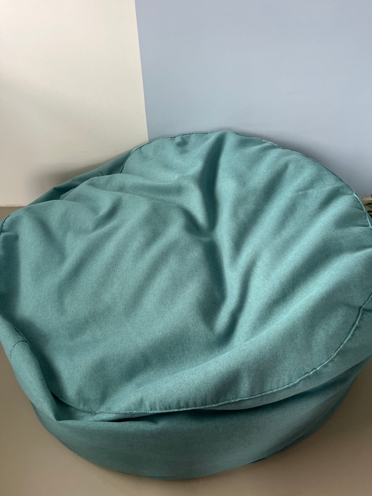 Lounge Pug Zitzak - Zo goed als nieuw, Huis en Inrichting, Zitzakken, Ophalen, Zo goed als nieuw, Blauw, Zitzak
