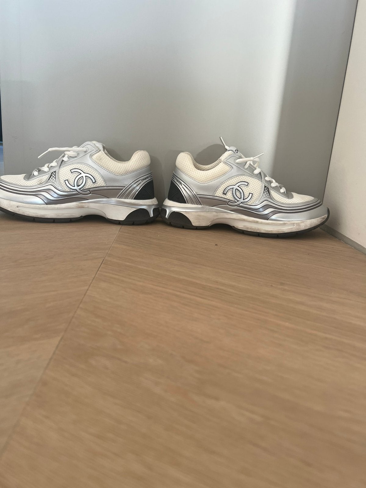 Chanel schoenen, Kleding | Heren, Schoenen, Wit, Nieuw, Ophalen of Verzenden, Sneakers of Gympen
