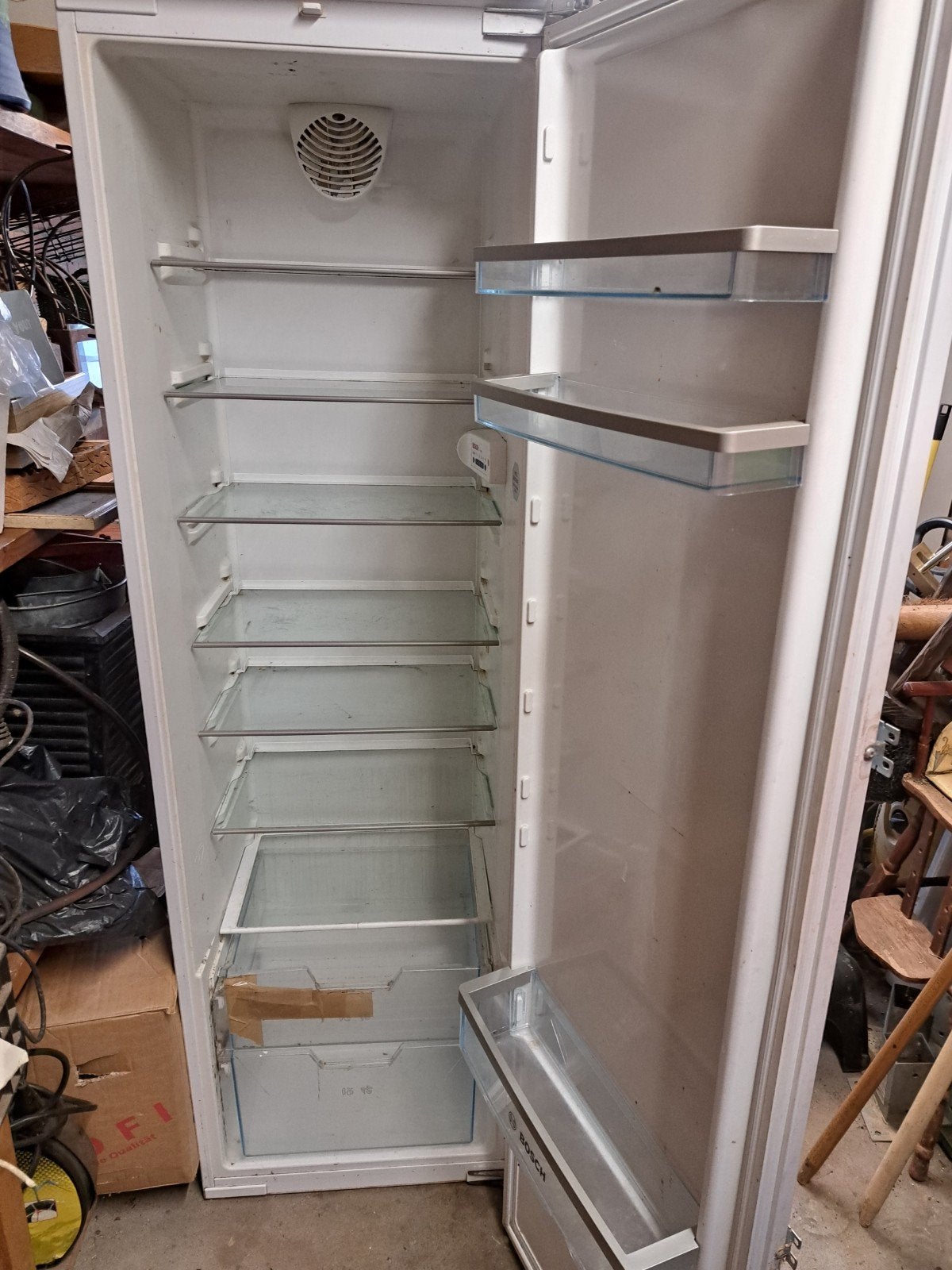 koelkast inbouw, Ophalen, 160 cm of meer, 45 tot 60 cm, Zonder vriesvak