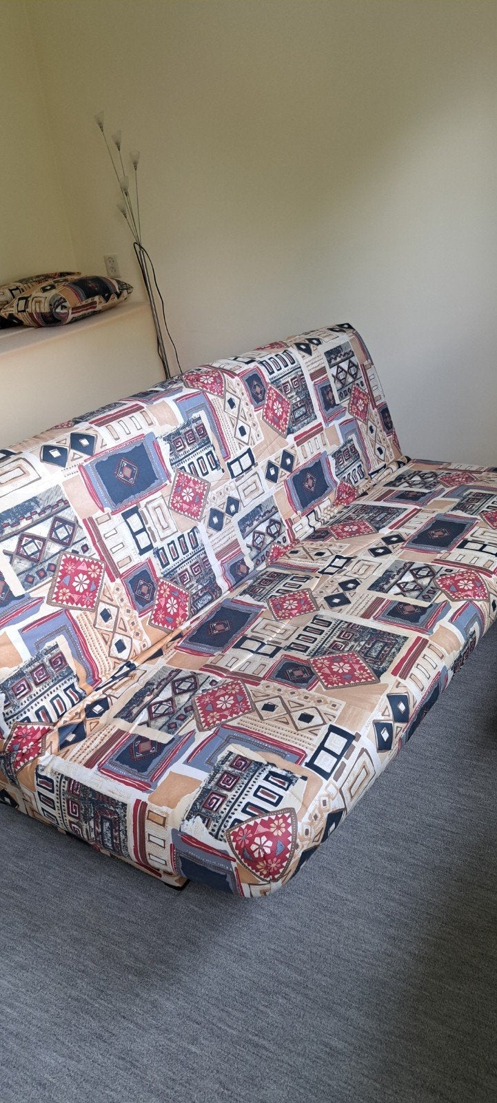 bedbank, Ophalen, Tweepersoons, 190 cm of minder, 120 cm