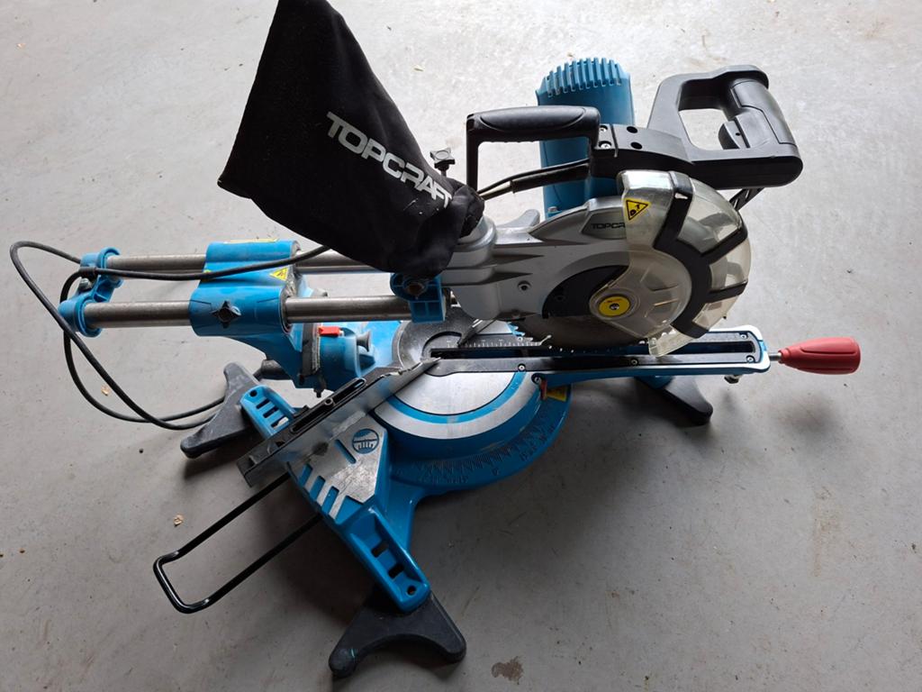 Topcraft Radiaal, Kap en Verstekzaag TCKS 210 Dual, Ophalen