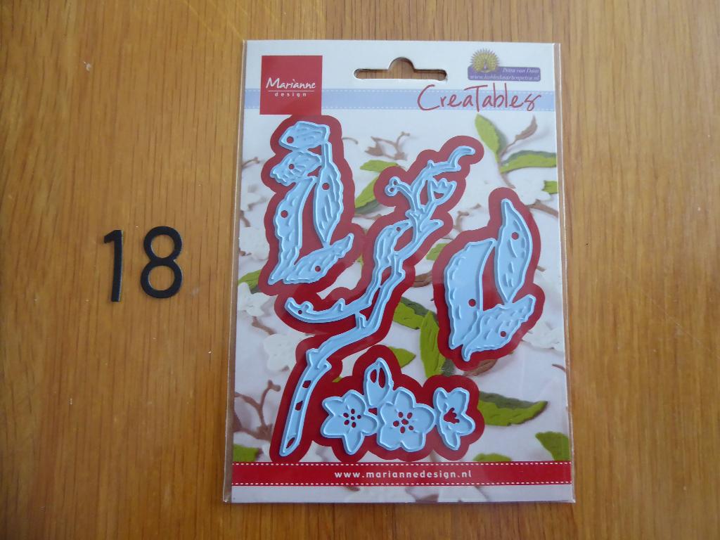 nr. 3018 - Marianne design Creatables LR0512, Hobby en Vrije tijd, Kaarten | Zelf maken, Ophalen of Verzenden, Nieuw, Overige thema's