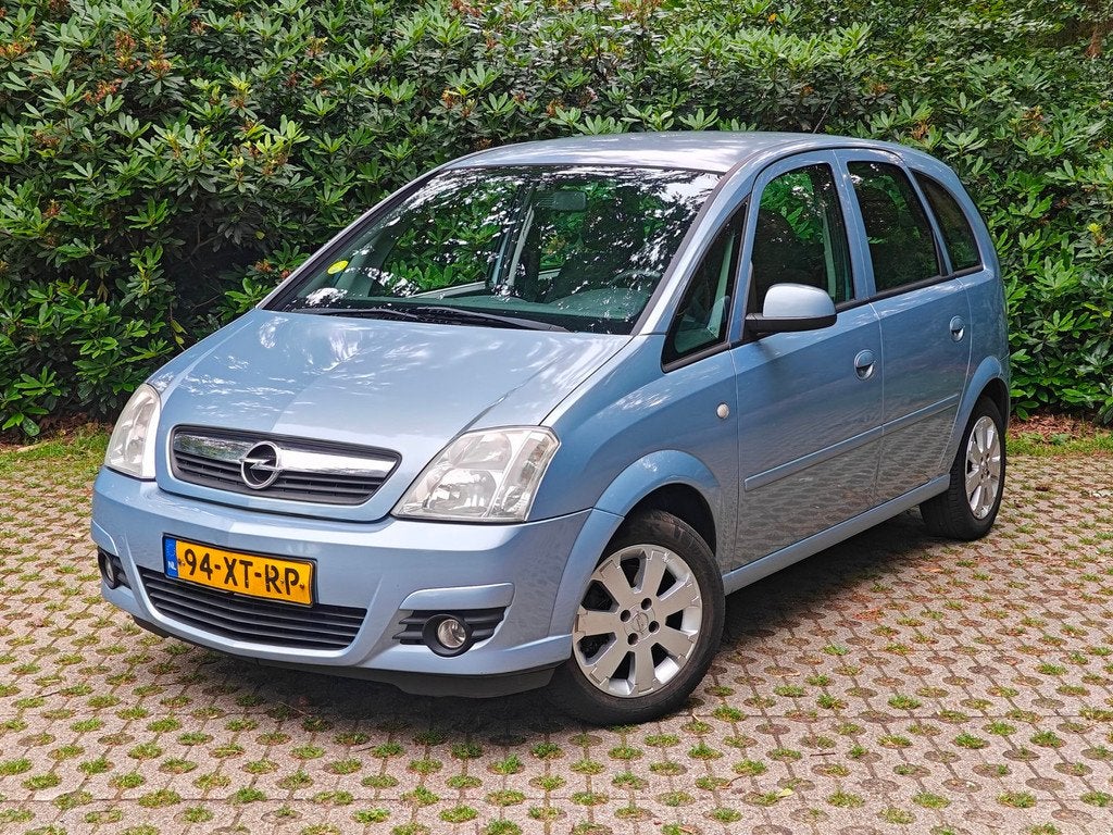 Opel Meriva 1.6-16V Temptation Airco Cruise Koopje!, Auto's, Opel, Voorwielaandrijving, Gebruikt, 4 cilinders, Blauw