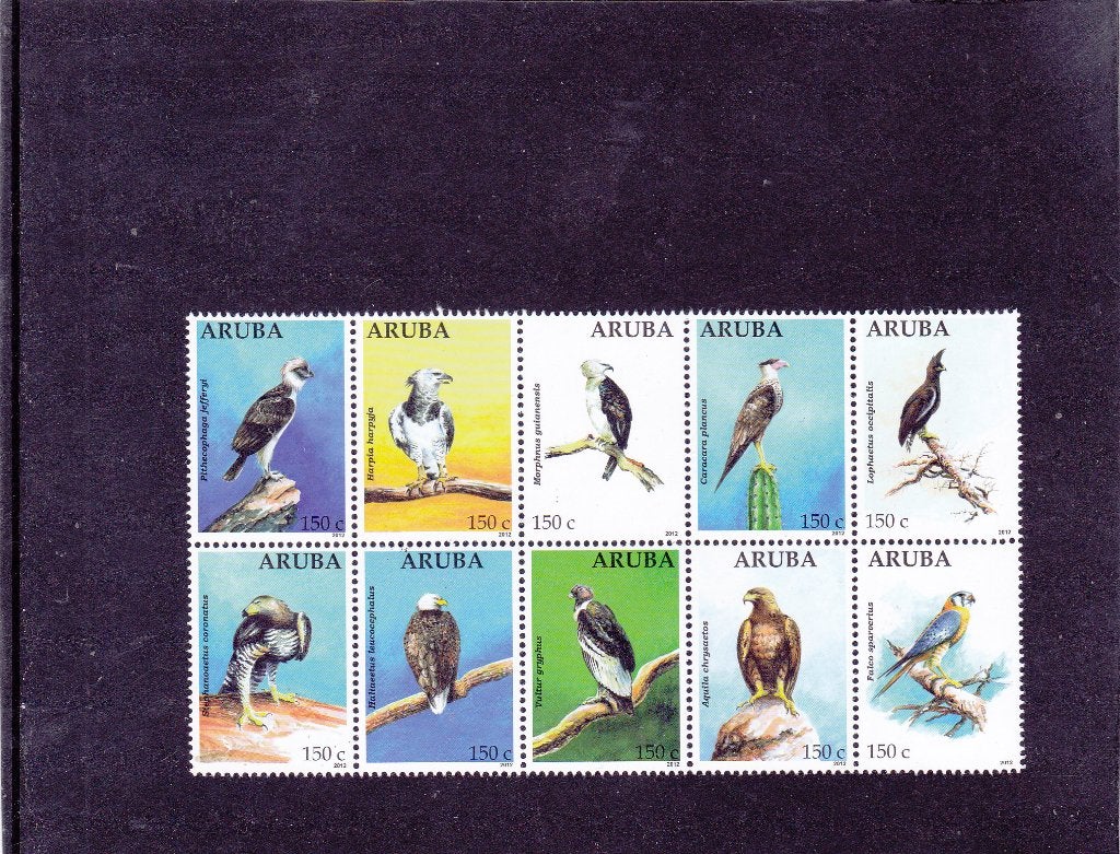 Aruba 584/93 Vogels 2012 (701), Verzenden, Postfris