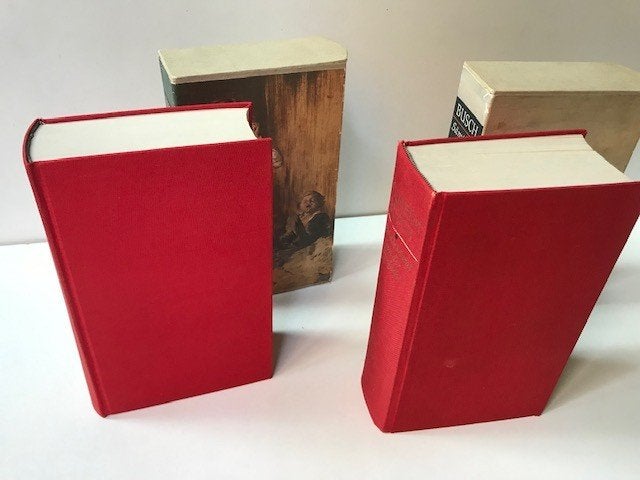 Sammtliche Werke van Wilhelm Busch deel 1 en 2, Boeken, Meerdere stripboeken, Ophalen of Verzenden, Gelezen, Wilhelm Busch