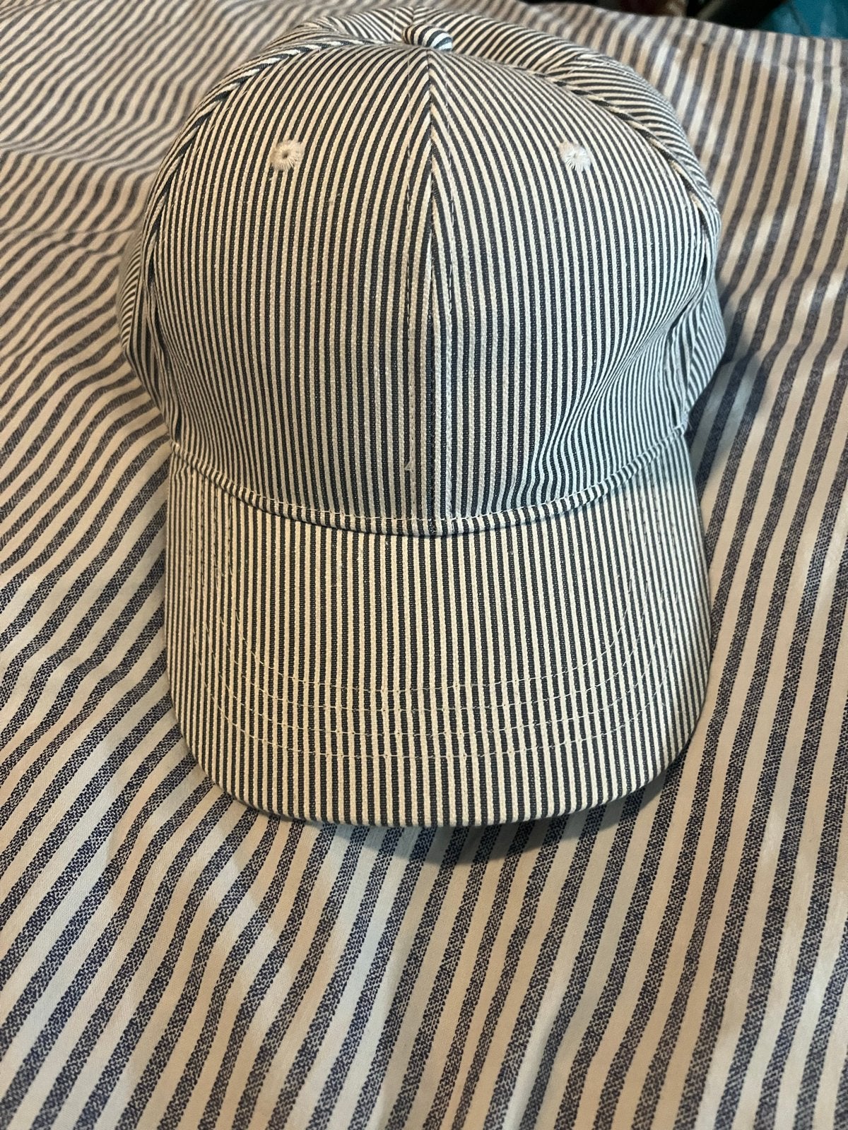 Gestreepte pet, Kleding | Dames, Ophalen of Verzenden, Nieuw, One size fits all, Pet