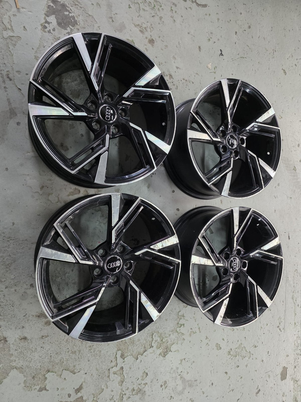 18inch RS6 Look Velgen Hoogglans Zwart Kleur 5x112, Auto-onderdelen, Banden en Velgen, 18 inch, Velg(en), Nieuw, Ophalen of Verzenden