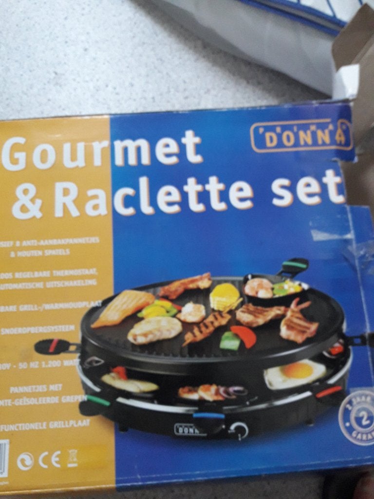 Courmetstel, Witgoed en Apparatuur, Gourmetstellen, Ophalen, Zo goed als nieuw, 4 t/m 7 personen