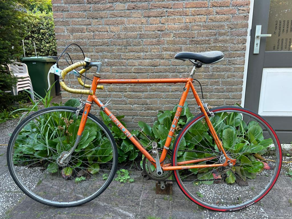 Union Sakai 59 cm 10 versnellingen, Fietsen en Brommers, 55 tot 59 cm, Ophalen, Velgrem, Jaren '60 of nieuwer