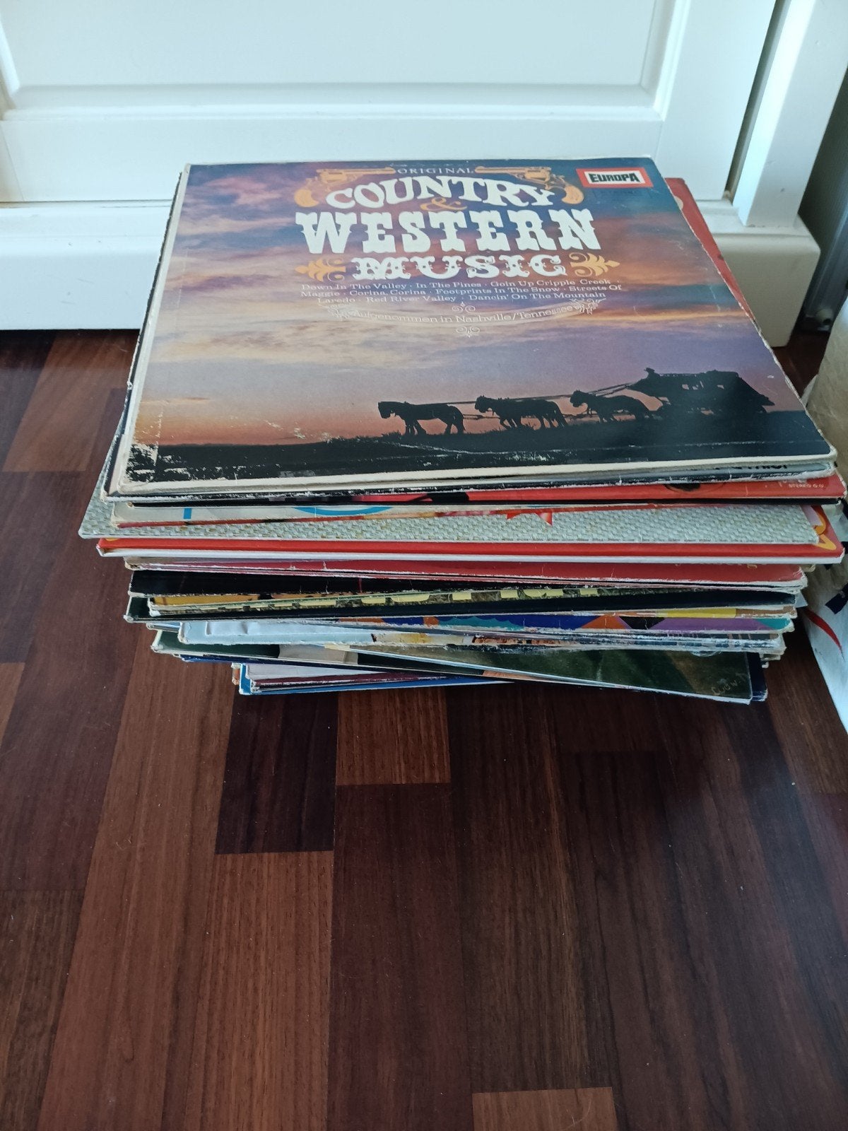 Partij van 55 lp's, Cd's en Dvd's, Vinyl | Verzamelalbums, Ophalen, Gebruikt, 12 inch