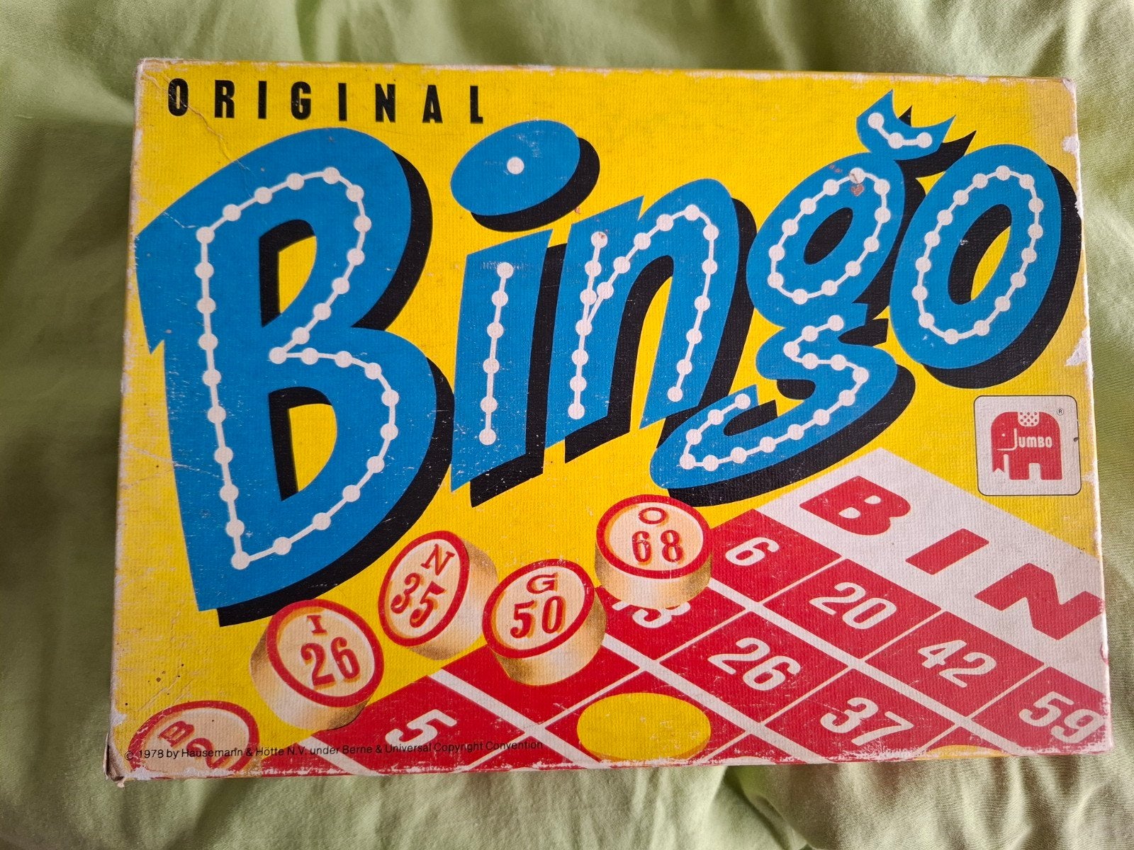 Ouderwets Bingo Spel van Jumbo - Gebruikte Staat, Drie of vier spelers, Ophalen of Verzenden, Gebruikt, Jumbo