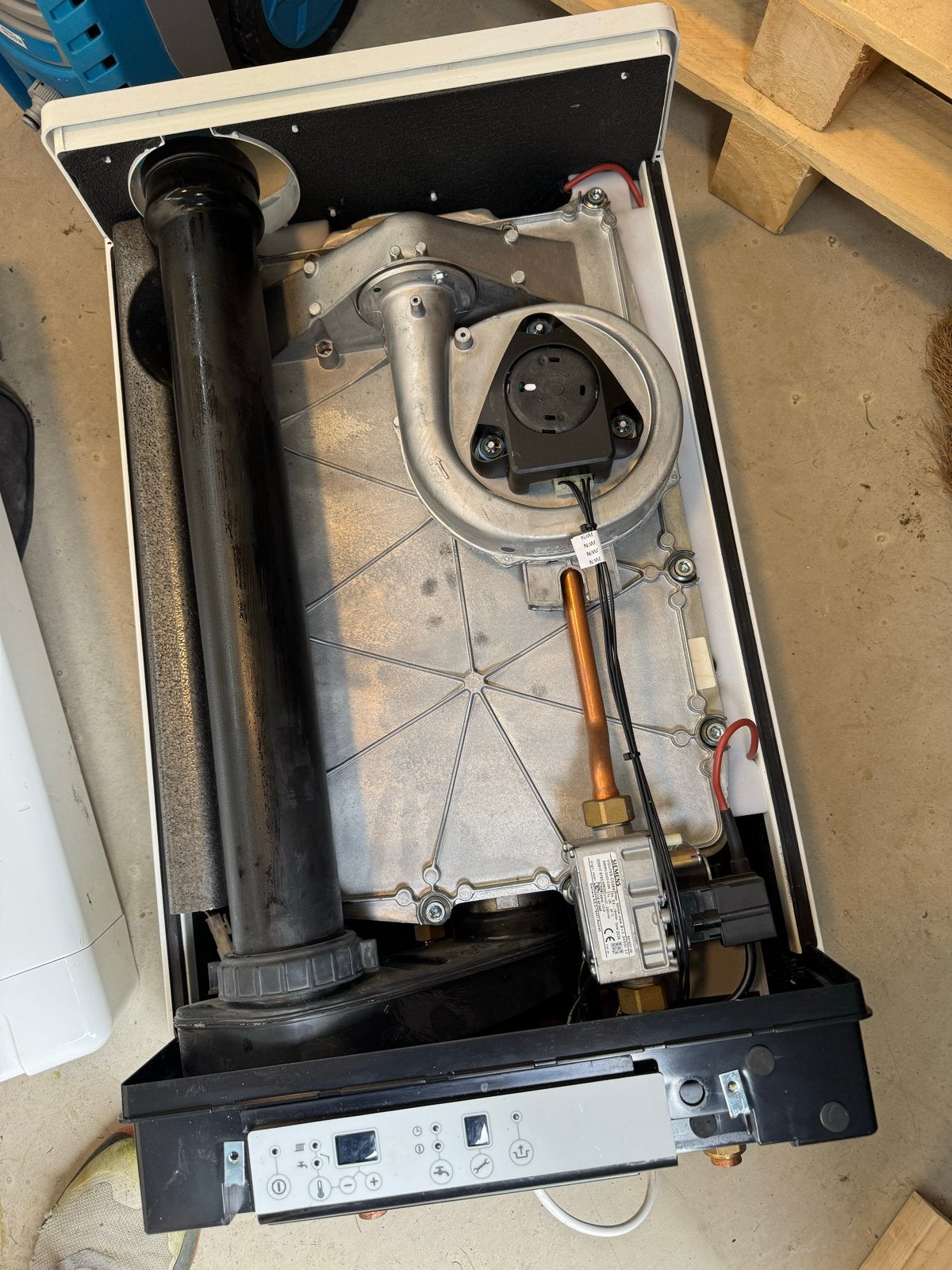 Intergas Kombi Kompakt HReco 36 CW5 CV-ketel 2021 compleet, Ophalen, 30 tot 80 cm, Hoog rendement (Hr), Cv-ketel of Combi-ketel
