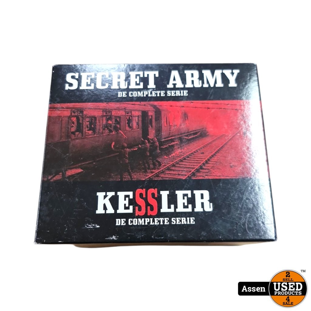 Secret Army & Kessler - De complete series DVD Box, Cd's en Dvd's, Dvd's | Tv en Series, Gebruikt