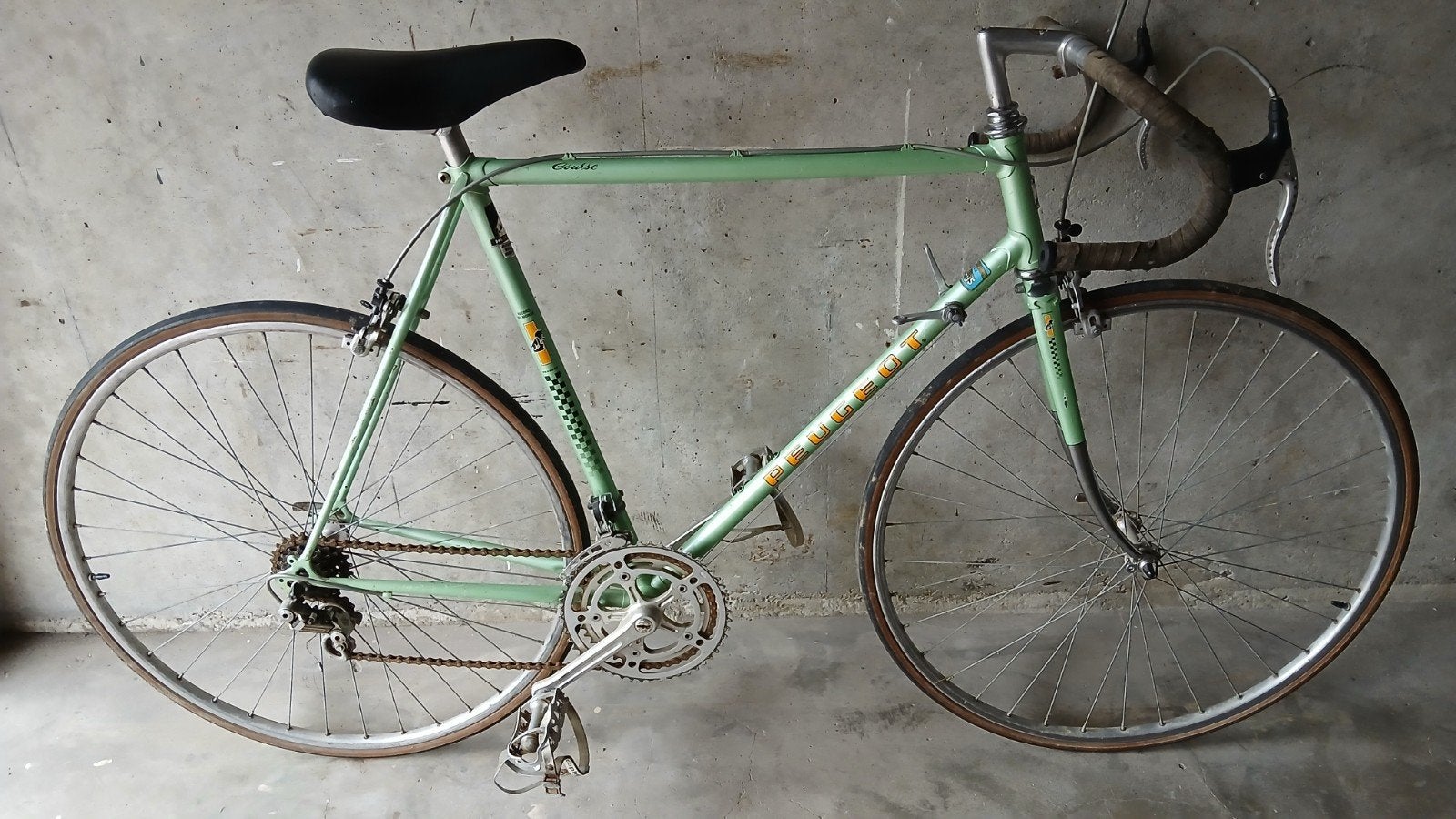 Peugeot vintage racefiets, Gebruikt, Ophalen, Overige merken, 10 tot 15 versnellingen