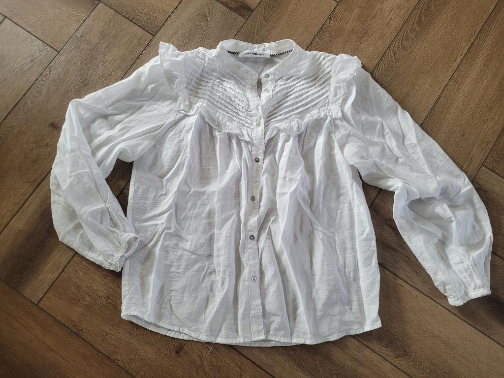 Prachtige witte blouse van Co'Couture, maat S, Wit, Co'couture, Ophalen of Verzenden, Zo goed als nieuw