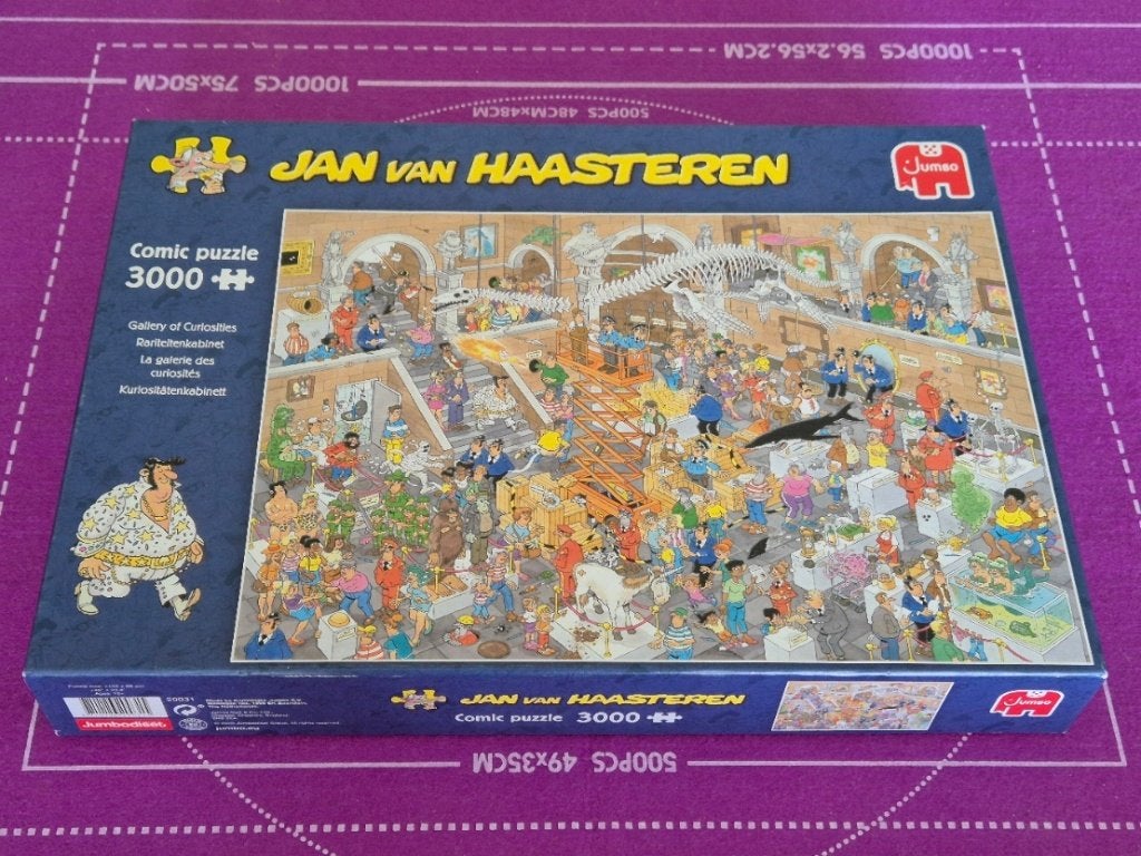 Jan van Haasteren 'Rariteitenkabinet' 3000 stukjes, Hobby en Vrije tijd, Denksport en Puzzels, Ophalen, Meer dan 1500 stukjes