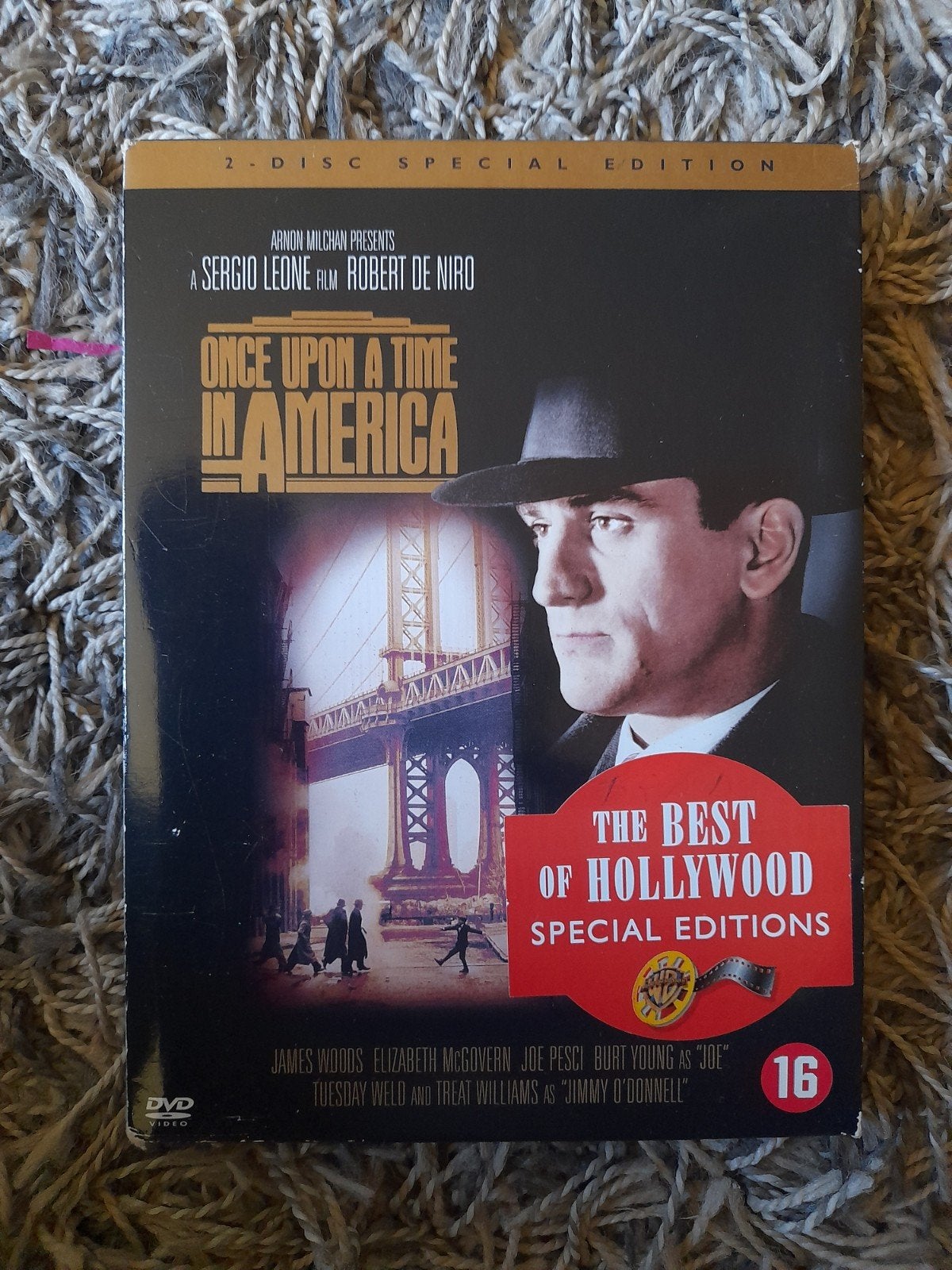 dvd once upon a time in Amerika, Vanaf 16 jaar, Ophalen of Verzenden, Gebruikt, Nederlands