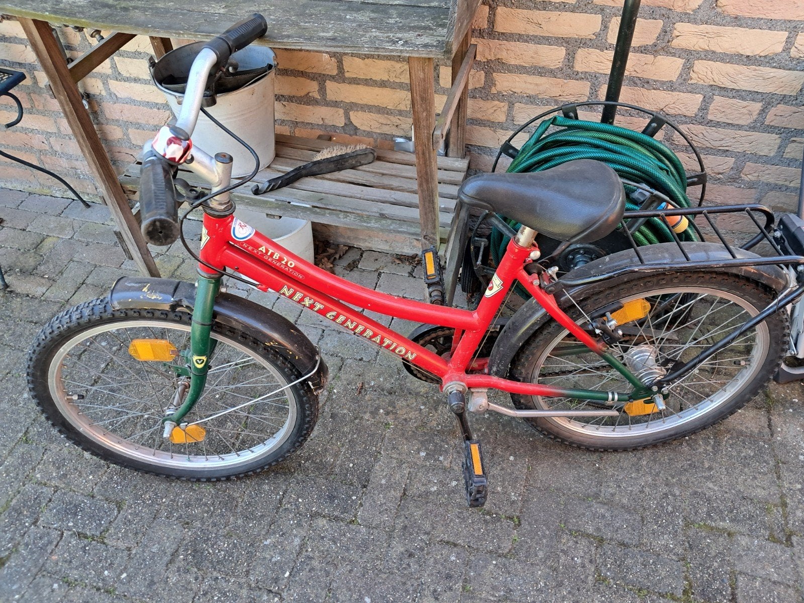 Rode kinderfiets ATB20 Next Generation, 20 inch, Ophalen