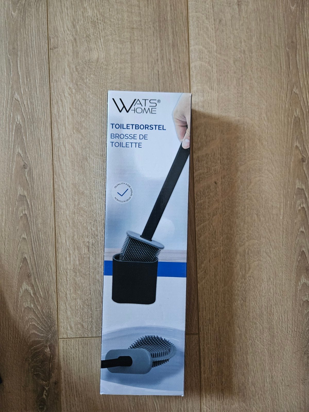 siliconen wc borstel, Huis en Inrichting, Ophalen of Verzenden, Nieuw, Zwart