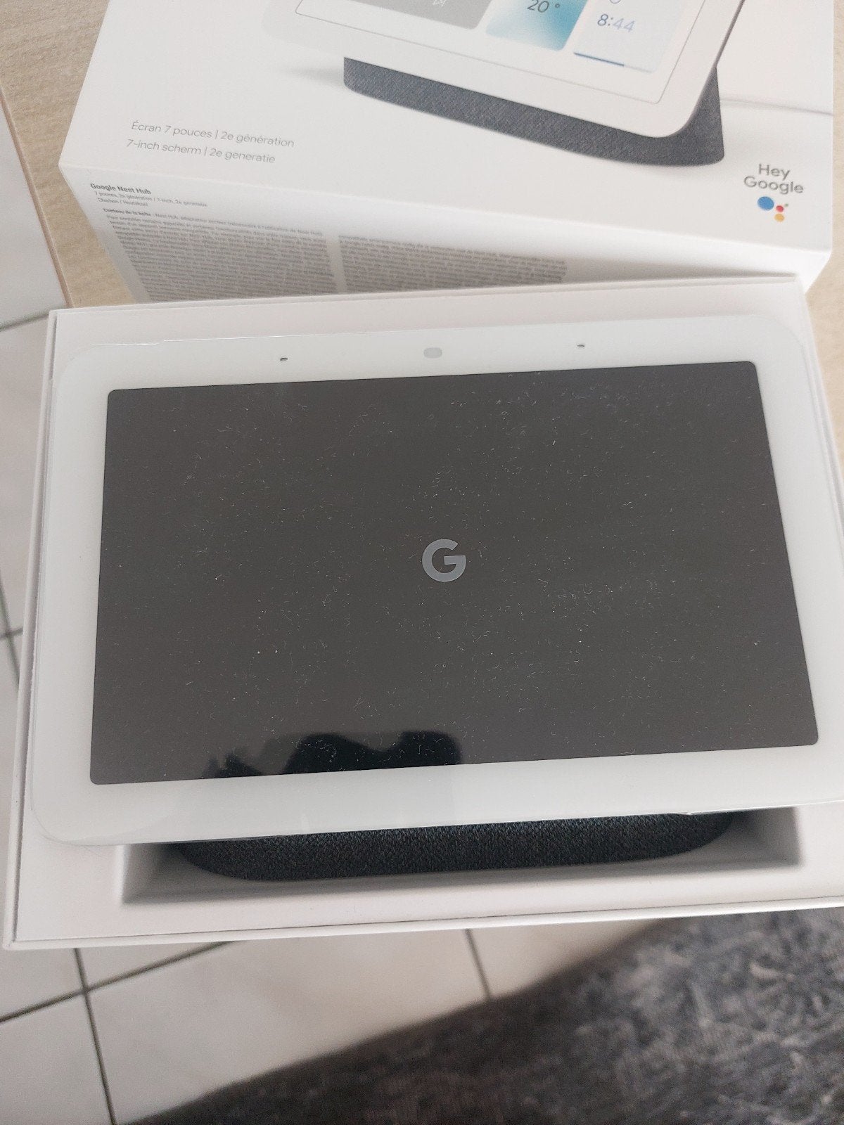 Google Nest Hub (2e generatie) - ZGAN, Nest Hub 2e generatie, Google, Ophalen of Verzenden, Zo goed als nieuw