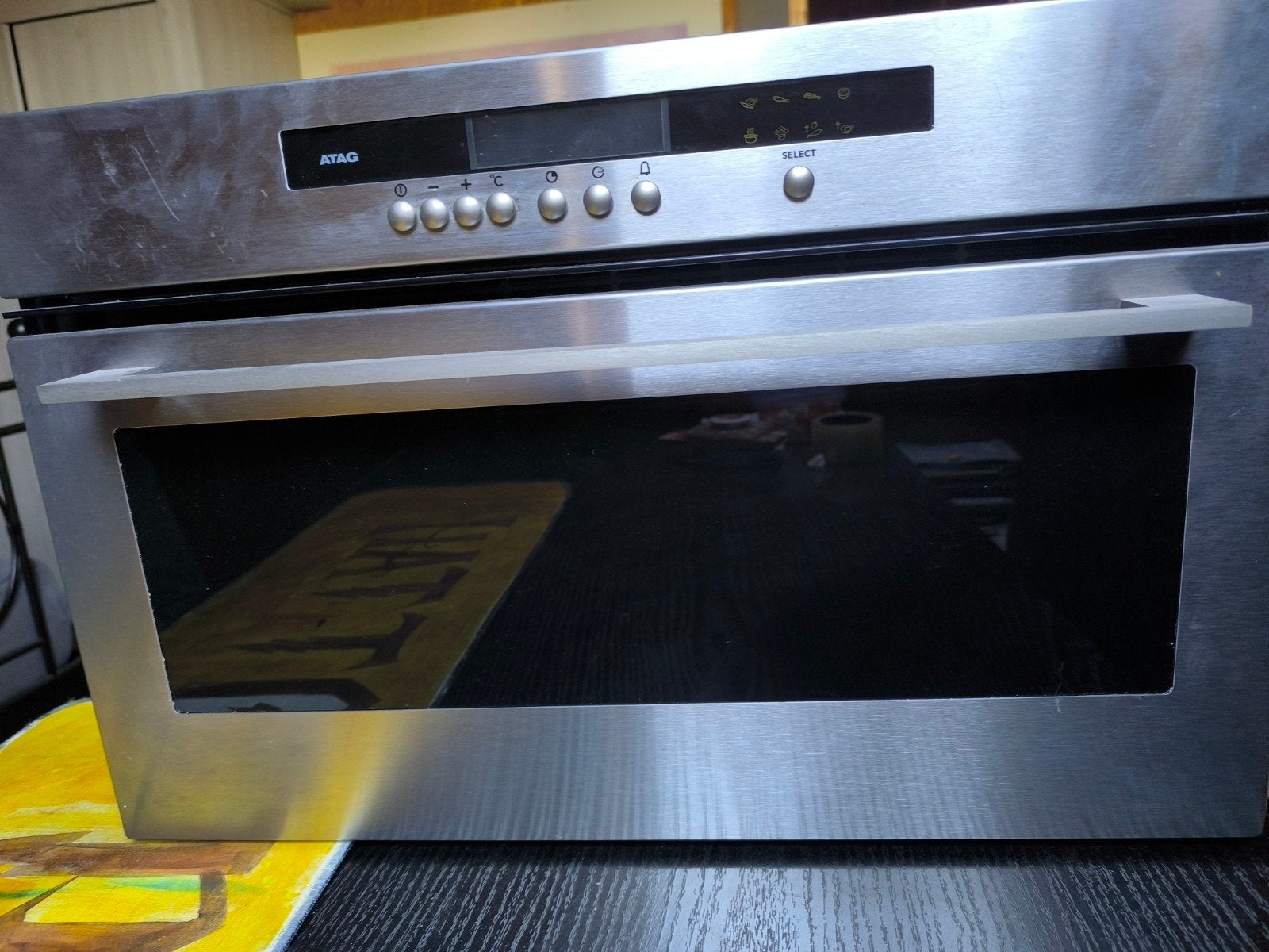 ATAG SX3011C Stoomoven - Inbouw - Zo goed als nieuw, Witgoed en Apparatuur, Ovens, 45 tot 50 cm, Ophalen of Verzenden, 45 tot 60 cm