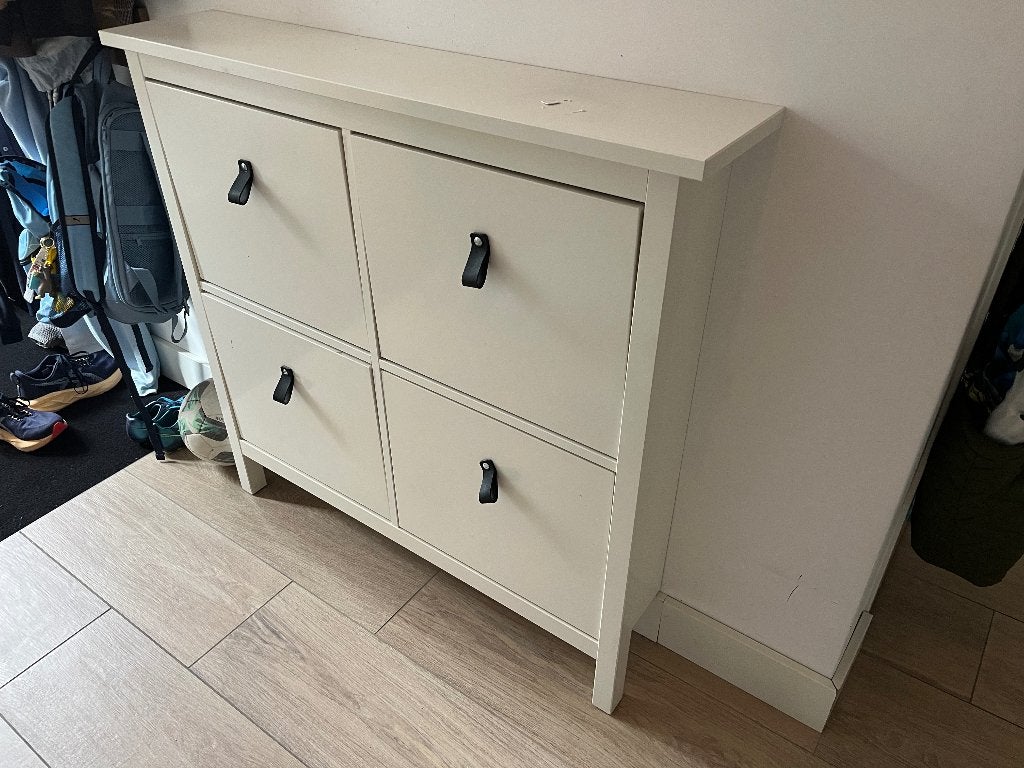 Schoenenkastje IKEA wit, Ophalen, Gebruikt