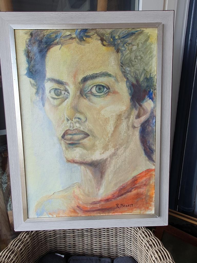 Schilderij van rudolf bonnet 1895 ovl 1978 geen onzin bieden, Ophalen of Verzenden