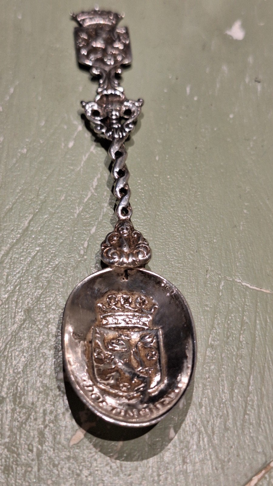 Zilveren lepel Doetinchem zilver., Ophalen