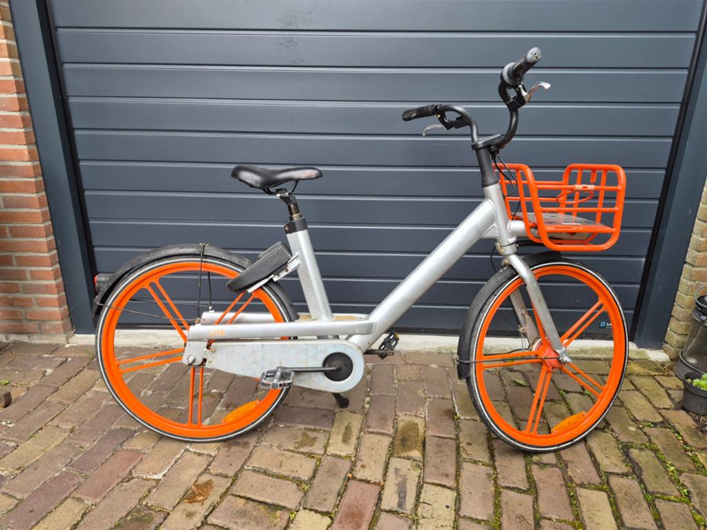 Camping of stations fiets hufterproof Mobike, Ophalen of Verzenden, Gebruikt, Overige merken