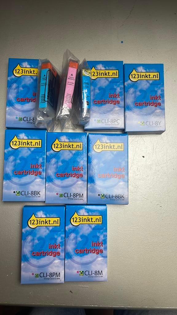 Inkt catridge Canon 11 keer, Ophalen of Verzenden, Nieuw, Cartridge