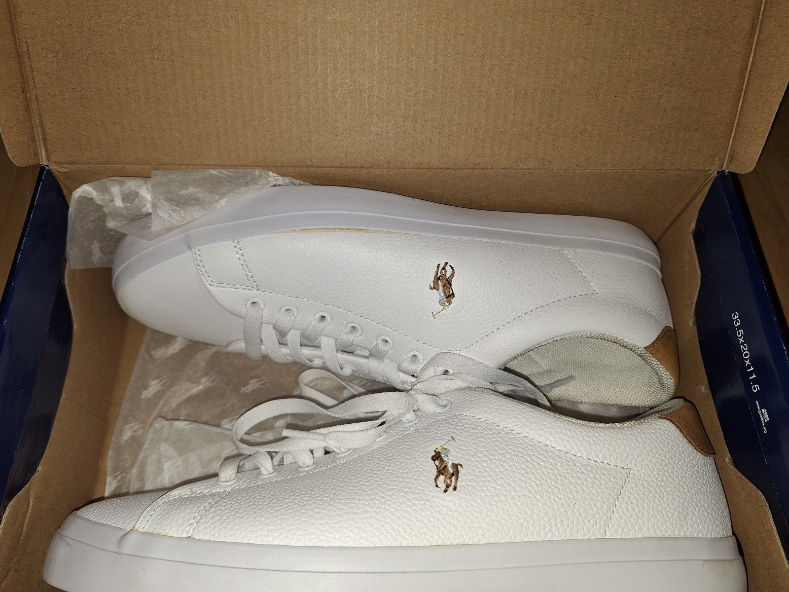 Ralp Lauren Polo Sneakers maat 44, Verzenden, Wit, Nieuw, Polo Ralph Lauren
